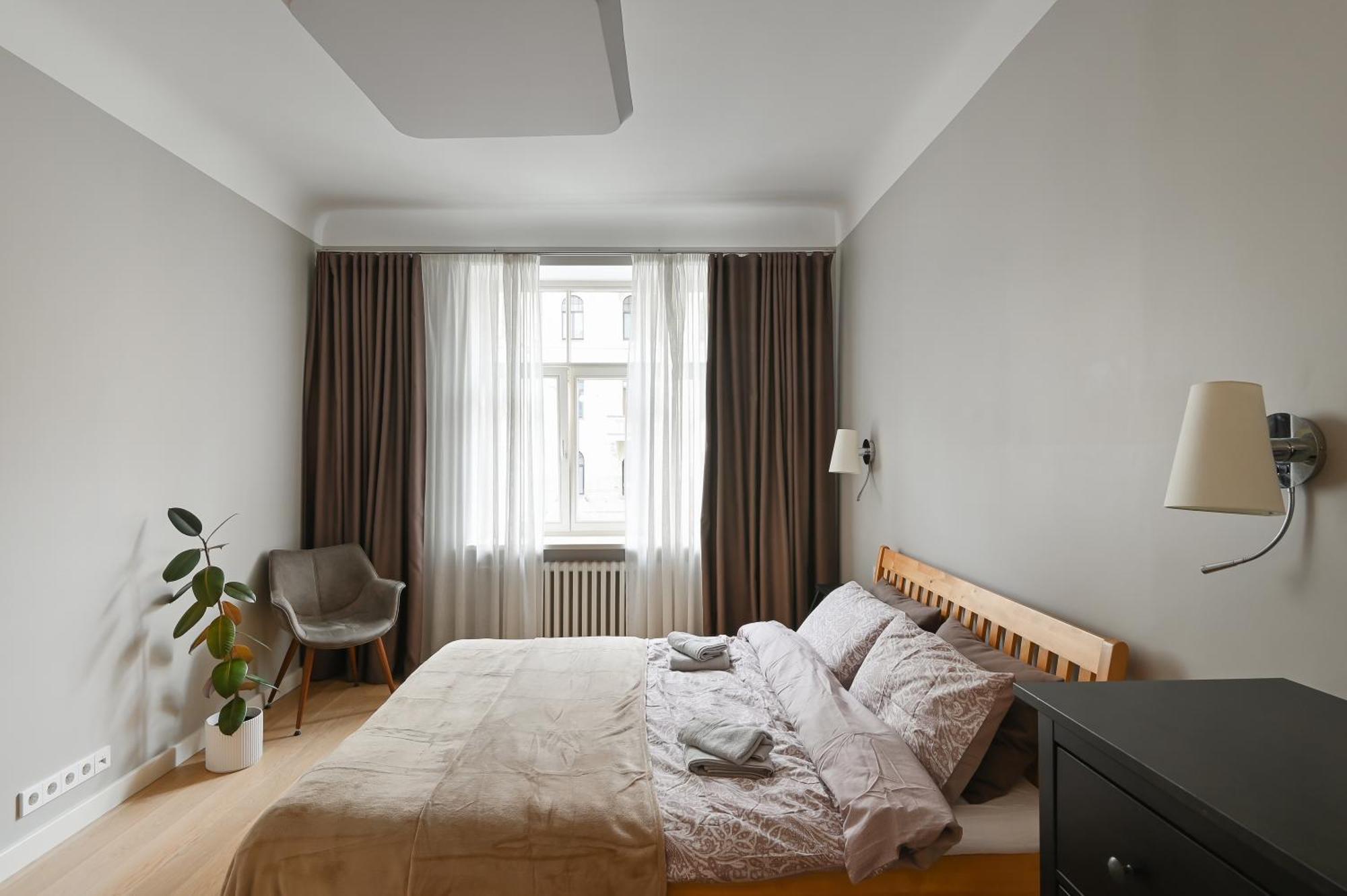 Modern 2-Bdrm Centre Apartment Riga Exterior photo