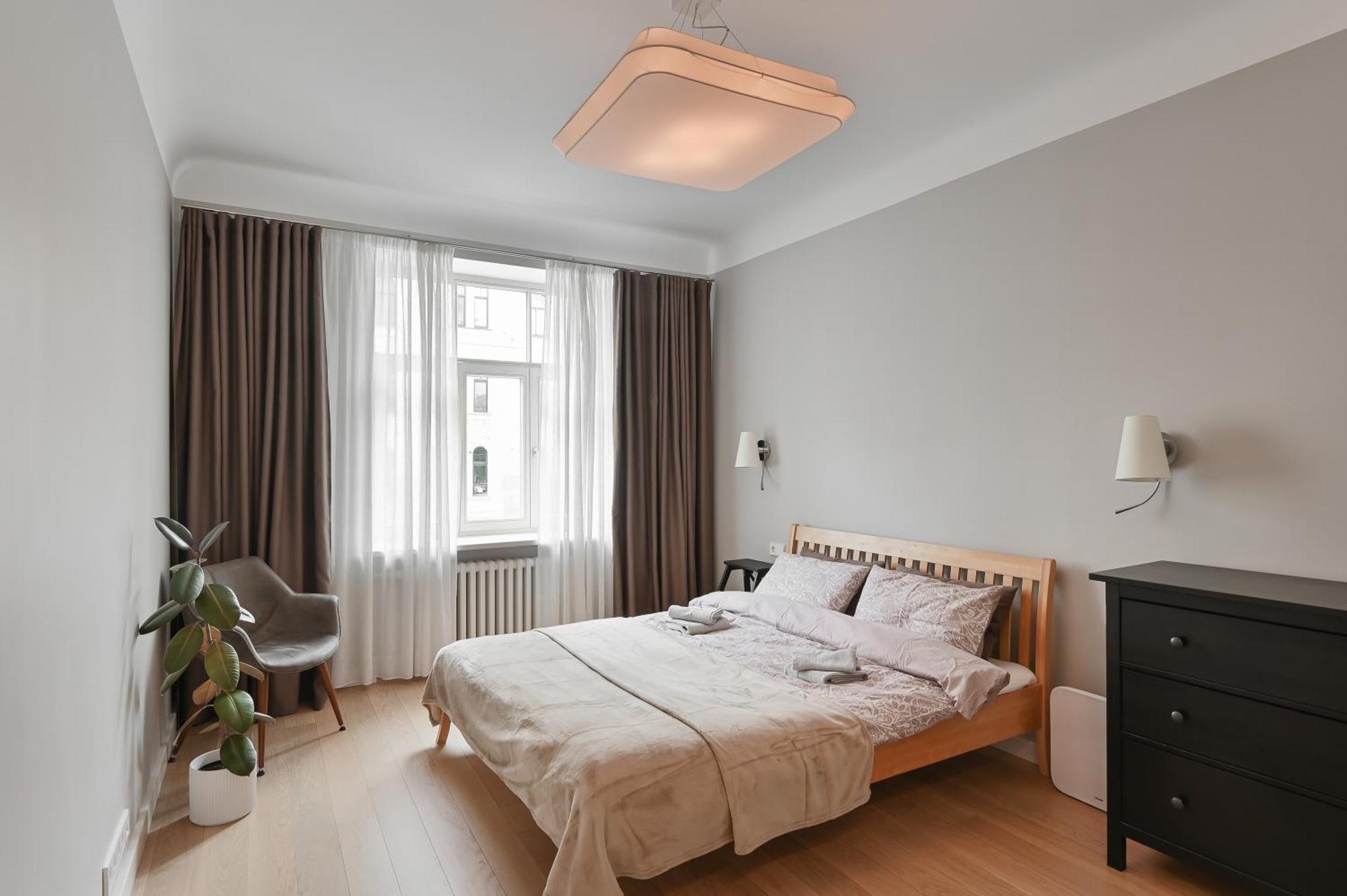 Modern 2-Bdrm Centre Apartment Riga Exterior photo